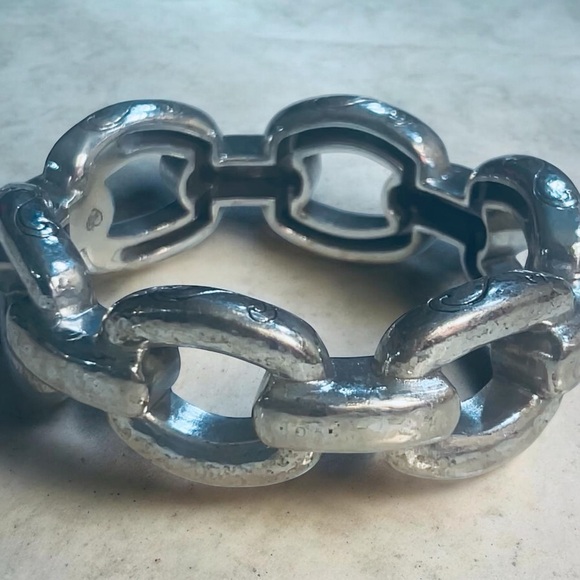 3 retired Brighton Silver and Gold-Tone Bracelets - Picture 9 of 11